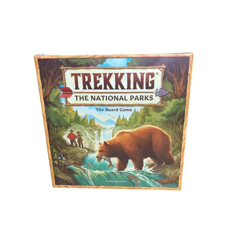 Trekking The National Parks Board Game Third Edition Family Night NEW SEALED NIB